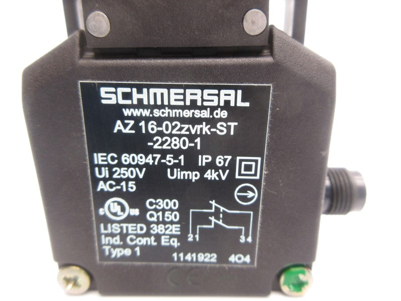 SCHMERSAL AZ16-02ZVRK-ST-2280-1 250V NSNP
