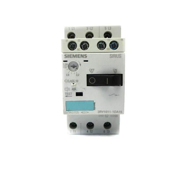SIEMENS 3RV1011-1DA15 2.2-3.2A NSNP