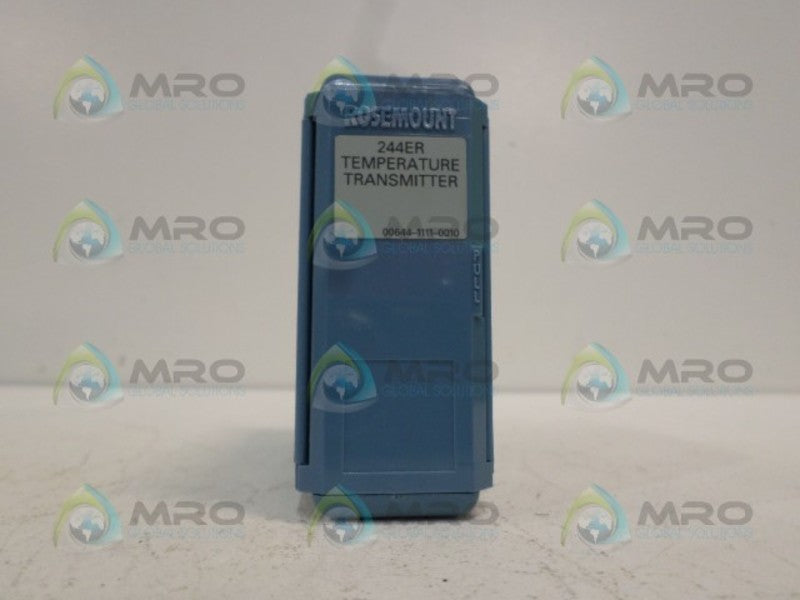 ROSEMOUNT 244ERNA TEMPERATURE CONTROLLER  NSMP