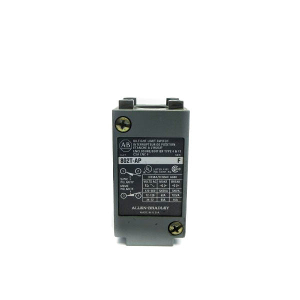 ALLEN BRADLEY 802T-AP SER. F 120-600VAC 60A (AS PICTURED1) UNMP