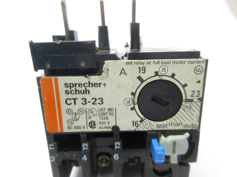 SPRECHER+SCHUH CT3-23 600VAC 16-23A NSNP