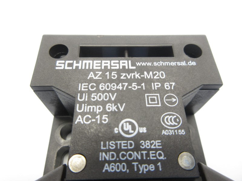 SCHMERSAL AZ15ZVRK-M20 500V (AS PICTURED) NSNP