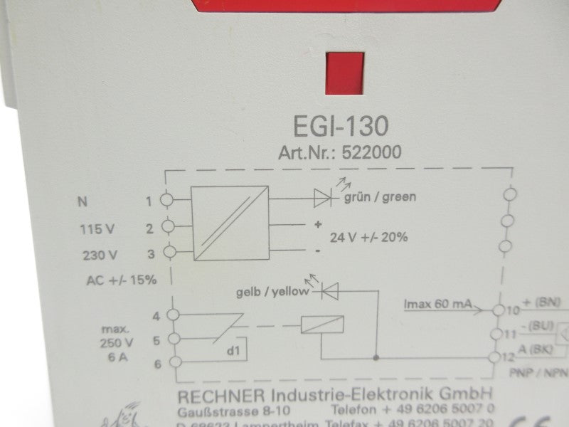 RECHNER EGI-130 522000 115/230V NSNP