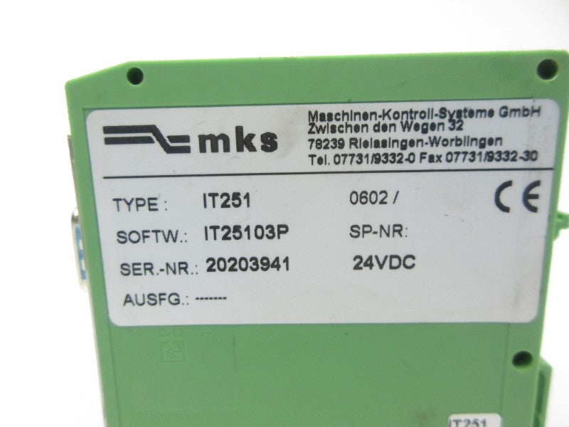 MKS IT251 24VDC NSNP