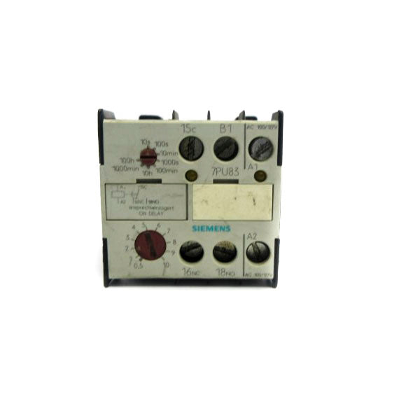 SIEMENS 7PU8340-2AJ20 100/127VAC 10S-100H NSNP