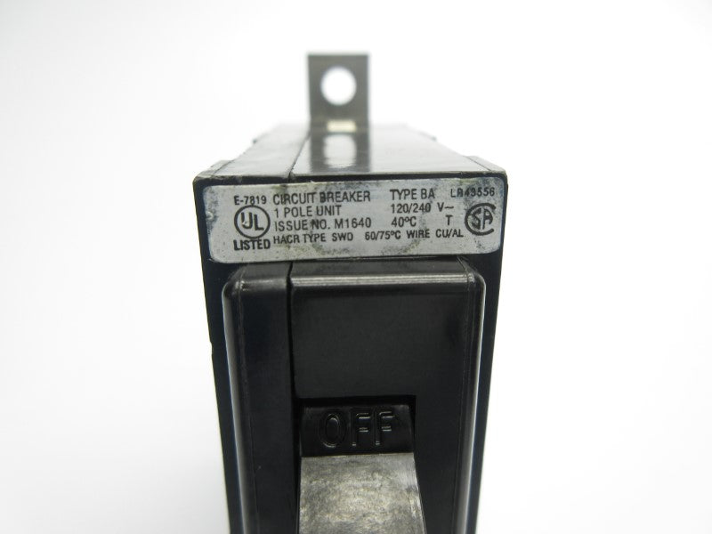 CUTLER HAMMER BA115 120/240V 15A NSNP