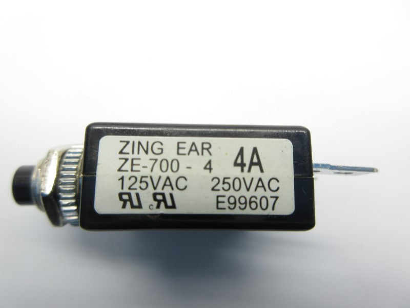 ZING EAR ZE-700-4 125/250VAC 4A NSNP