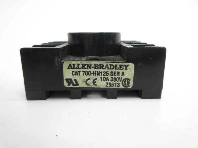 ALLEN BRADLEY 700-HN125 SER. A 300V 10A (BLACK) (AS PICTURED) NSNP