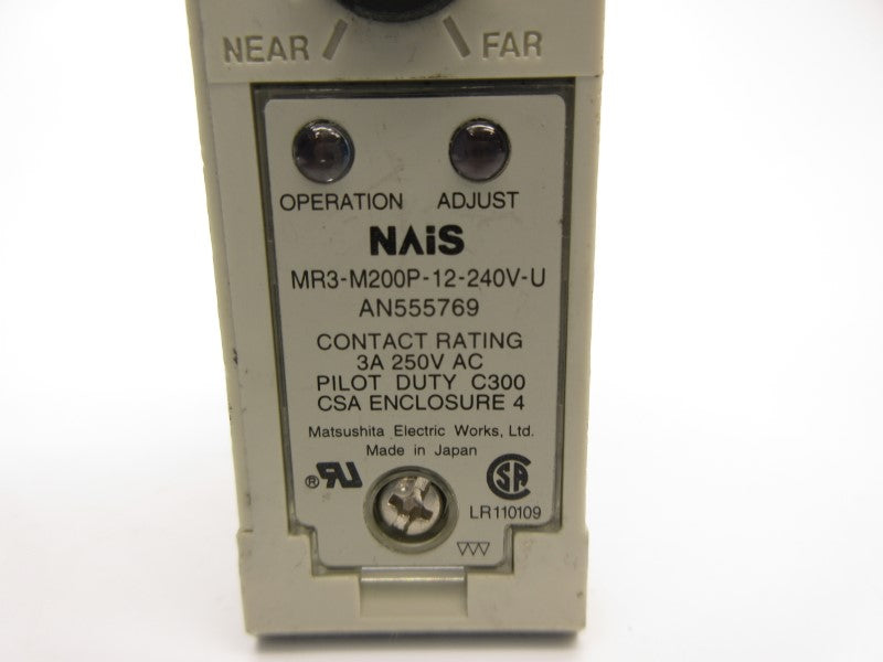 NAIS MR3-M200P-12-240V-U 250VAC 3A NSNP