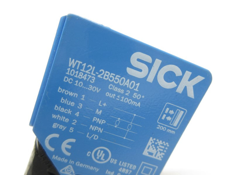 SICK WT12L-2B550A01 1018473 10-30VDC NSNP