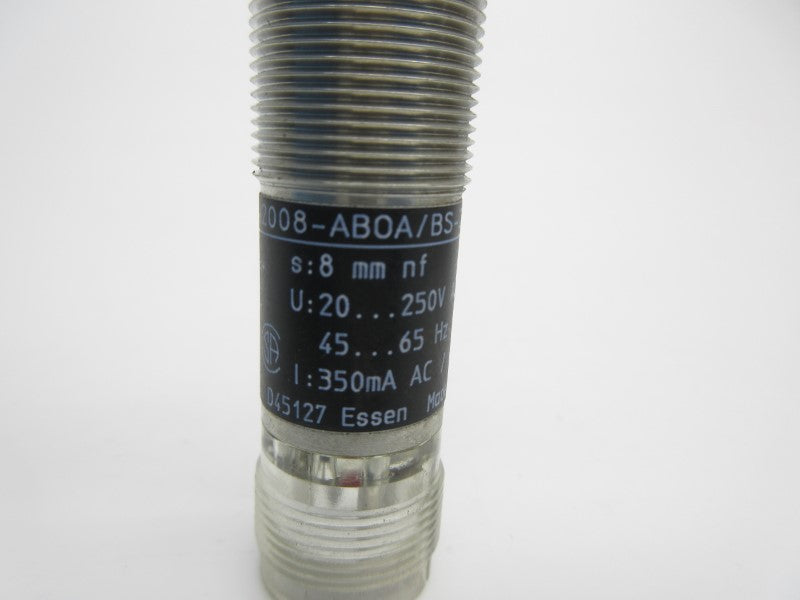 IFM EFECTOR IG0311 IGA2008-ABOA/BS-201-A 20-250VAC/DC NSNP