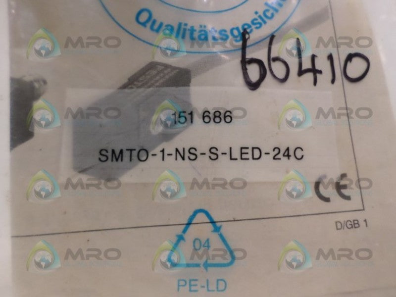 FESTO SMTO-1-NS-S-LED-24C ELECTRONIC PROXIMITY SWITCH NSMP