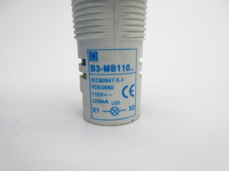 PUSH BUTTON B3-MB110 110V NSNP