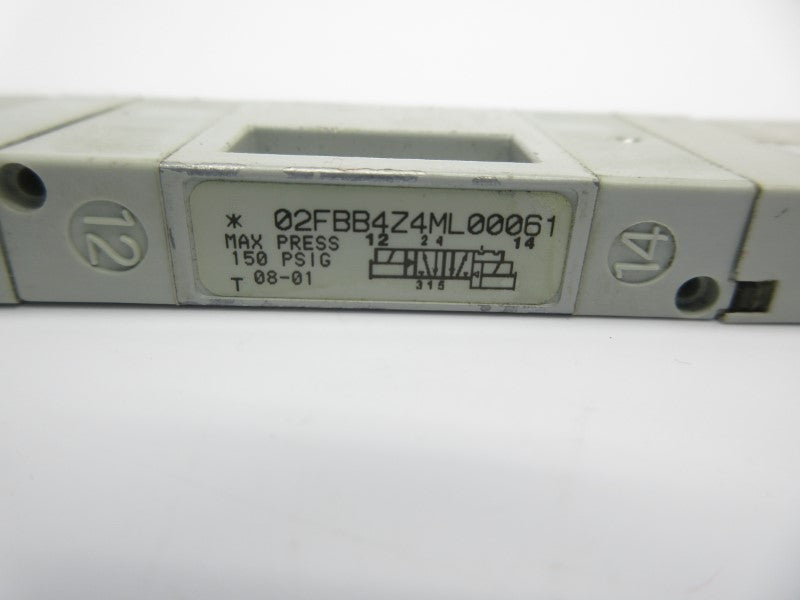 NUMATICS 02FBB4Z4ML00061 24VDC 150PSI NSNP