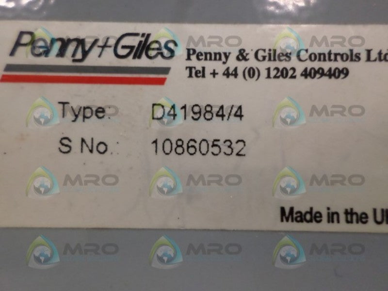 PENNY & GILES D41984/4 MODULE NSNP