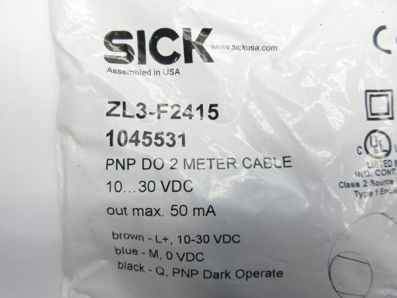 SICK ZL3-F2415 1045531 10-30VDC NSMP