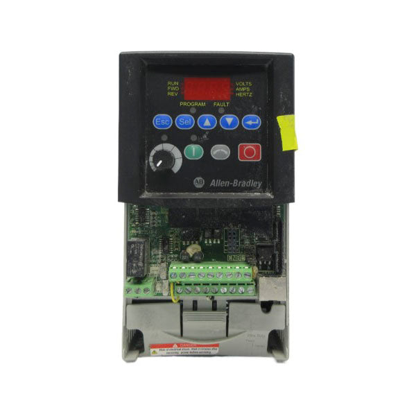ALLEN BRADLEY 22B-D6P0N104 SER. A F/W 7.01 342-528VAC 7.5A (AS PICTURED)  UNMP