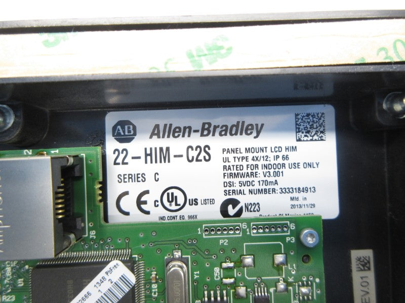 ALLEN BRADLEY 22-HIM-C2S SER. C F/W V3.001 5VDC (AS PICTURED) UNMP