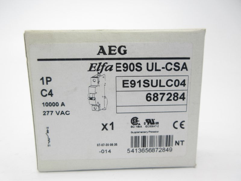 AEG E91SULC04 687284 277VAC 4A NSMP