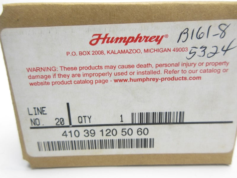 HUMPHREY 410391205060 120V 125PSI NSMP