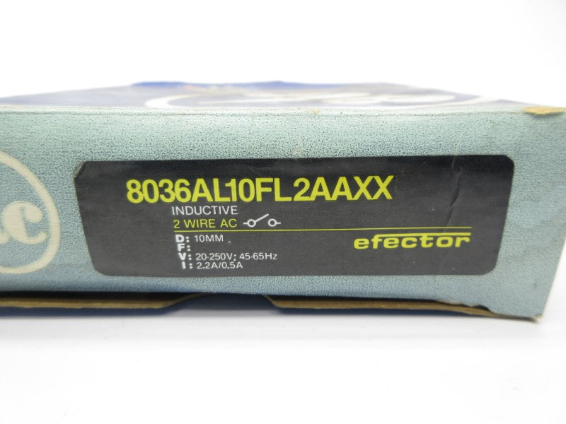IFM EFECTOR 8036AL10FL2AAXX 20-250V 2.2/0.5A NSMP