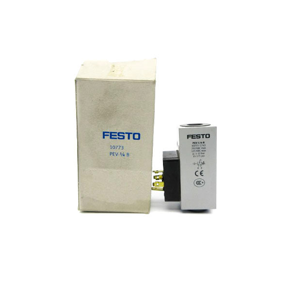 FESTO PEV-1/4B 10773 250VAC 15-175PSI NSMP