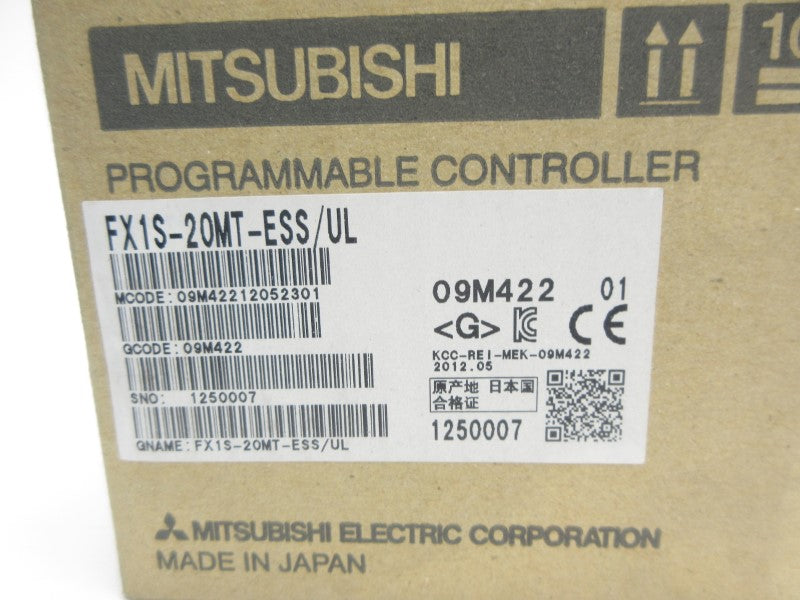 MITSUBISHI FX1S-20MT-ESS/UL 100-240VAC NSMP
