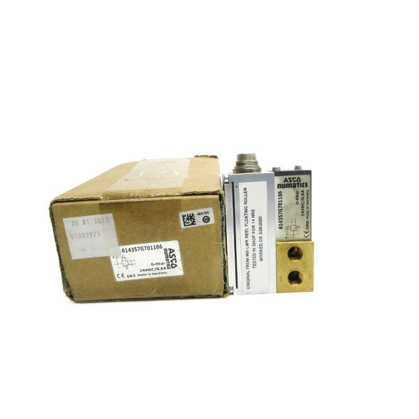 ASCO 614357G701106 24VDC 0.6A NSMP