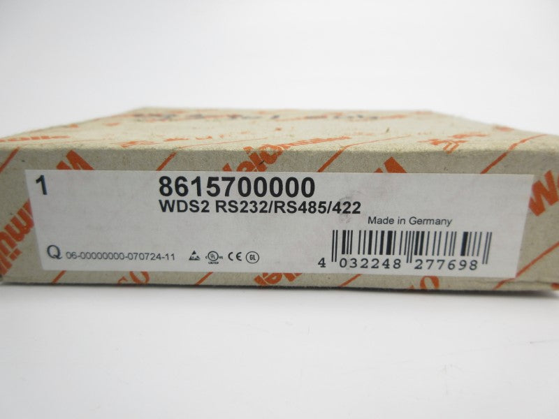 WEIDMULLER WDS2RS232/RS485/422 8615700000 NSMP