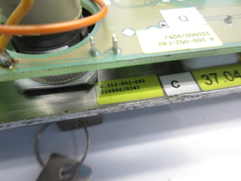 OPERATOR PANEL G.152-001-090 NSNP