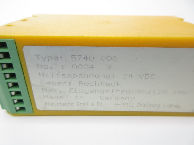 RHEIN TACHO 5740-000 24VDC NSNP
