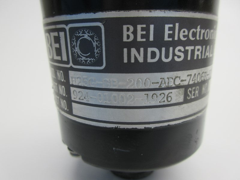 BEI H25G-SB-200-ABC-7406R-EM16-S 924-01002-1926 UNMP
