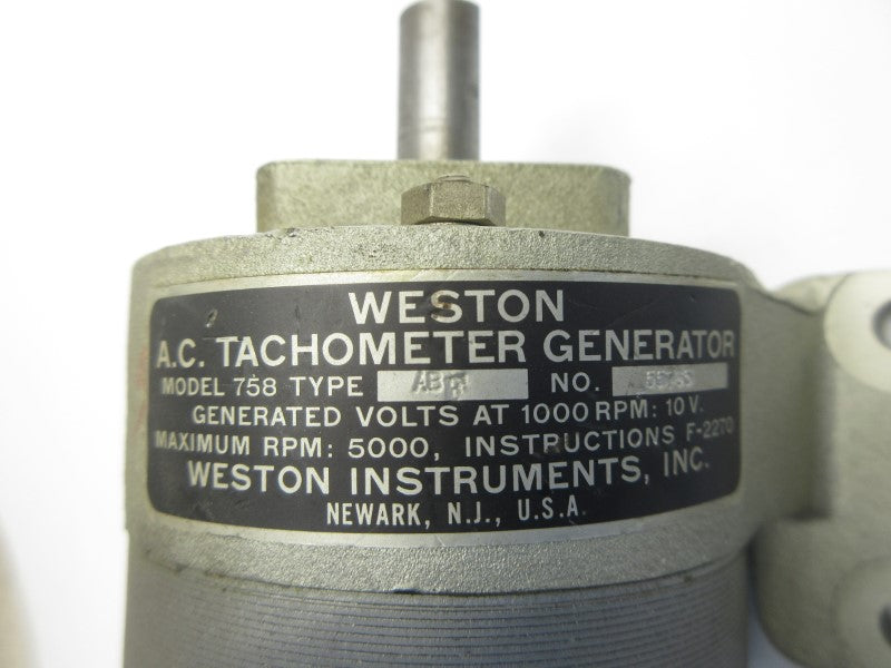 WESTON 758-ABF 10V UNMP
