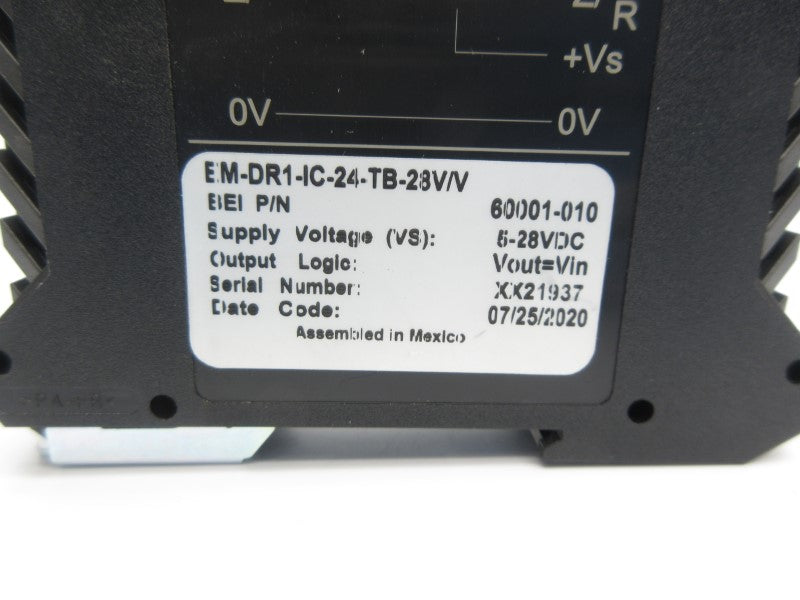 BEI EM-DR1-IC-24-TB-28V/V 60001-010 5-28VDC NSNP