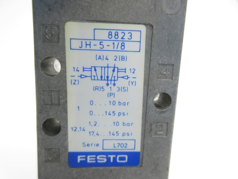 FESTO JH-5-1/8 8823 17.4-145PSI NSNP