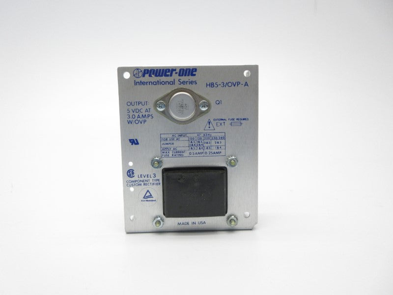 POWER ONE HB5-3/OVP-A 230/240VAC 0.25A NSNP