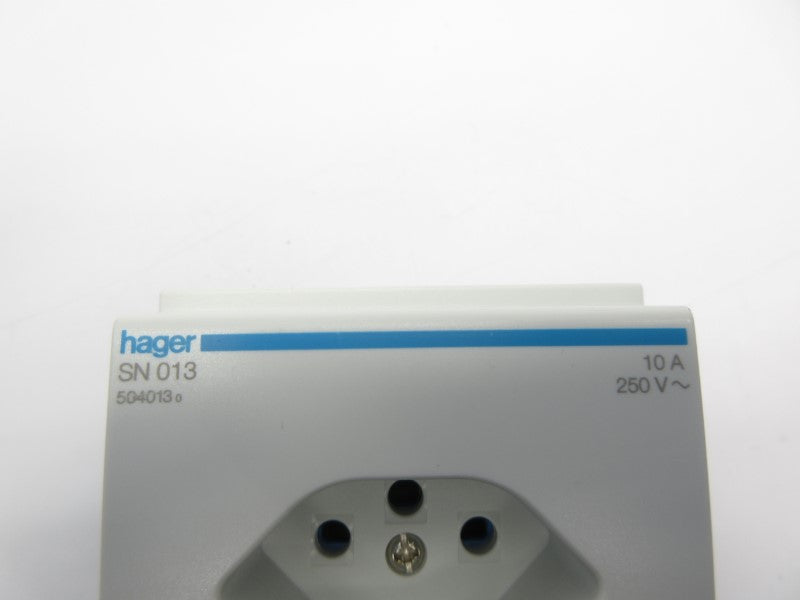 HAGER SN013 250V 10A NSNP