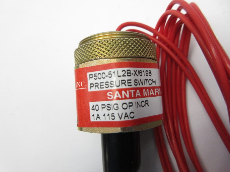 WASCO P500-51L2B-X/6198 115VAC 1A 40PSI NSNP