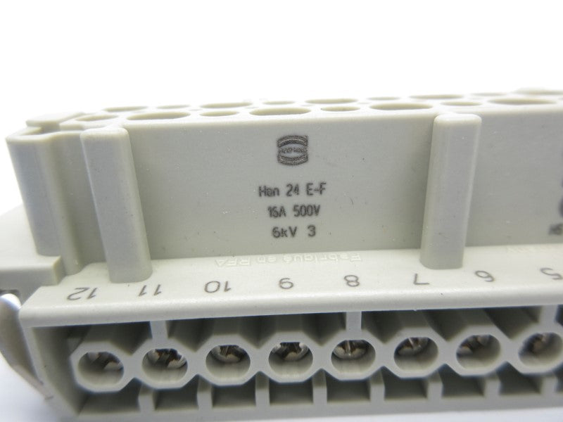 HARTING HAN24E-F 500V 15A NSNP