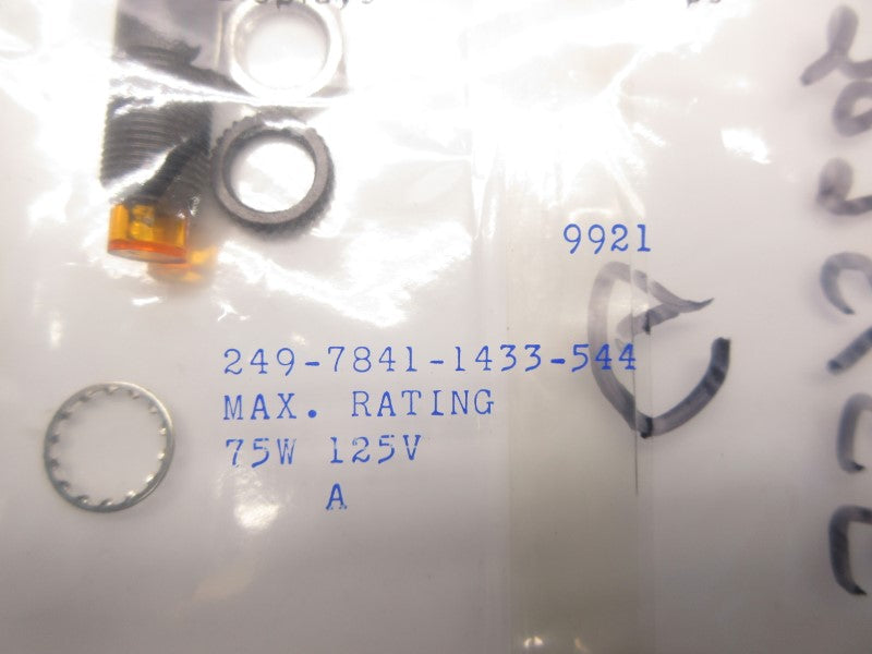 DIALIGHT 249-7841-1433-544 125V NSMP