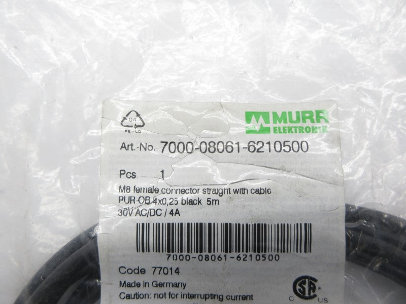 MURR ELEKTRONIK 7000-08061-6210500 30VAC/DC 4A NSMP