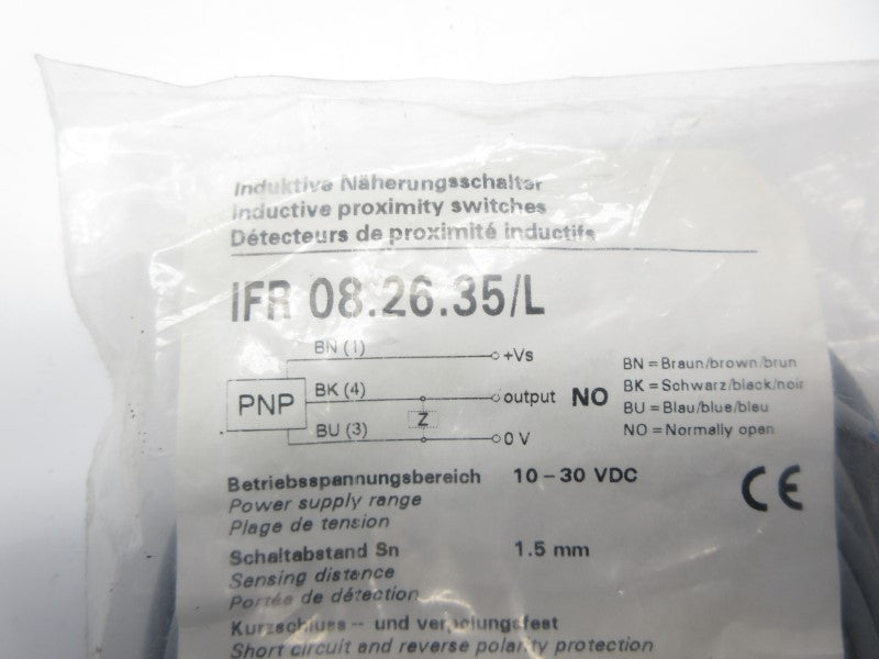 BAUMER ELECTRIC IFR08.26.35/L 10-30VDC NSMP