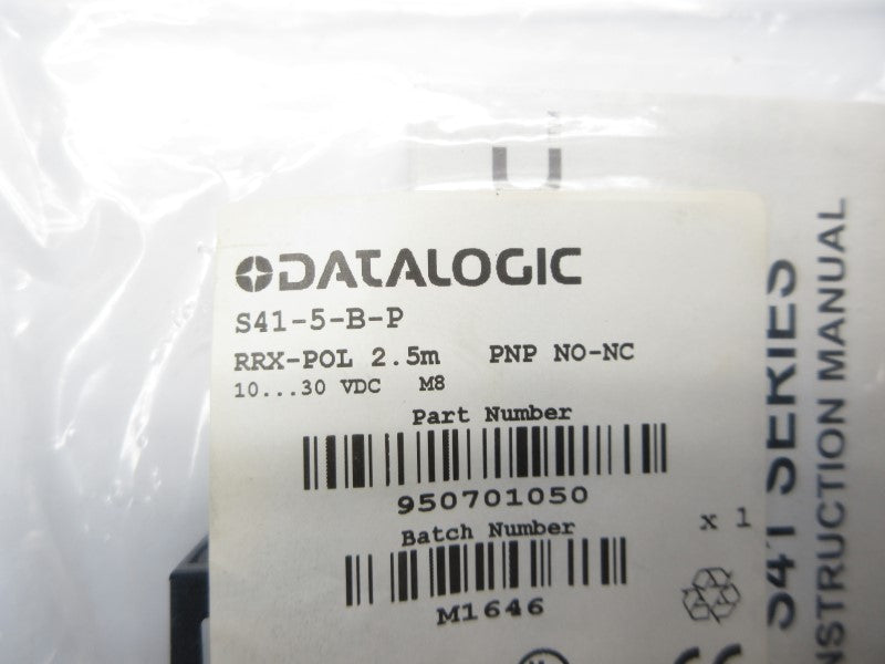 DATALOGIC S41-5-B-P 10-30VDC NSMP