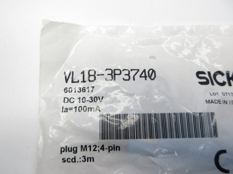 SICK VL18-3P3740 6013617 10-30VDC NSMP