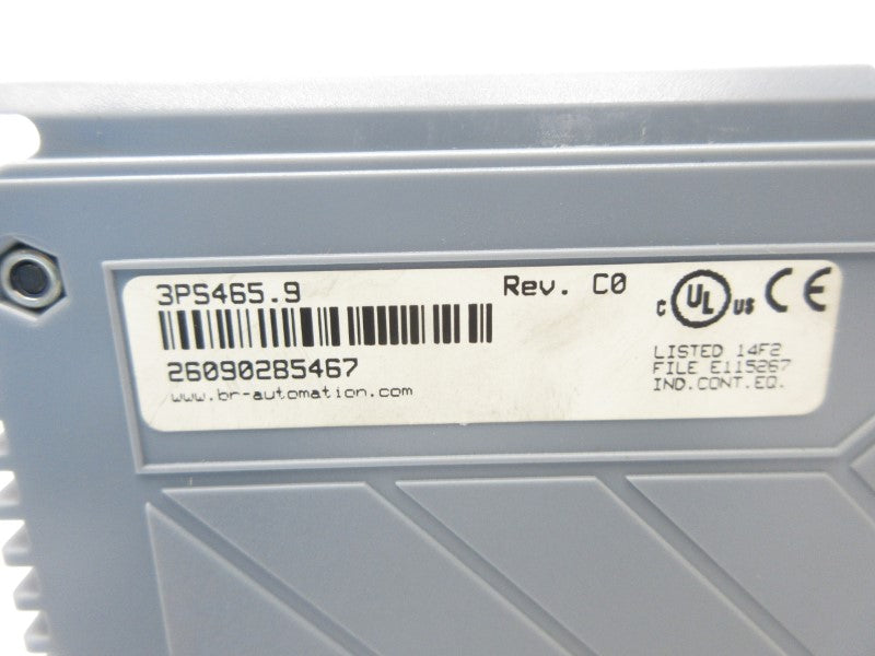 B&R AUTOMATION 3PS465.9 (AS PICTURED) UNMP