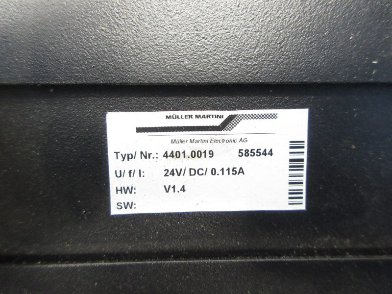 MULLER MARTINI 4401.0019 24VDC 0.115A UNMP