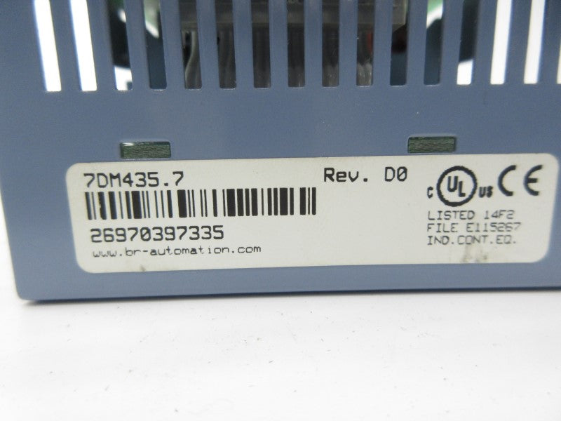 B&R AUTOMATION 7DM435.7 UNMP
