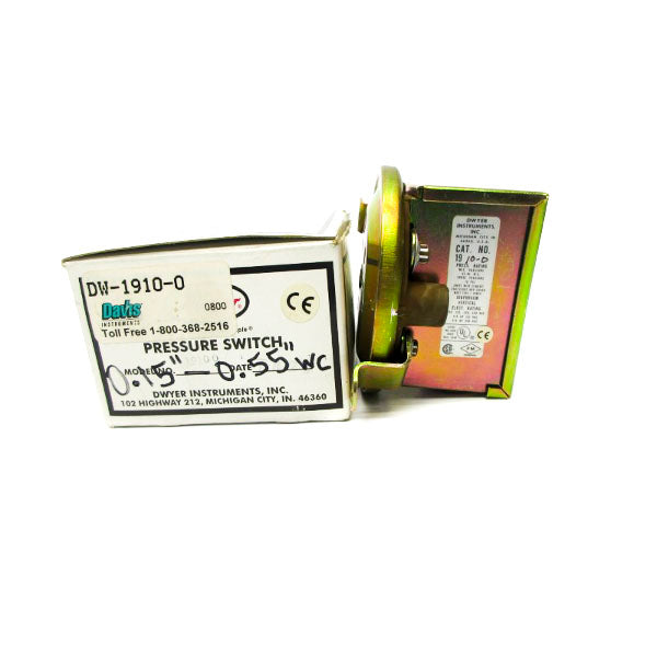 DWYER 1910-0 480VAC 15A 10PSI NSMP