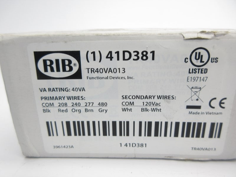 RIB TR40VA013 480V NSMP