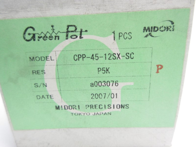 MIDORI CPP-45-12SX-SC NSMP